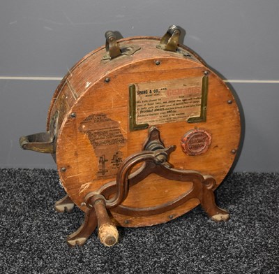 Lot 234 - An Edwardian Spong & Co knife cleaner with...