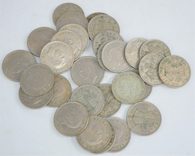 Lot 183 - A collection of twenty-nine George VI half...