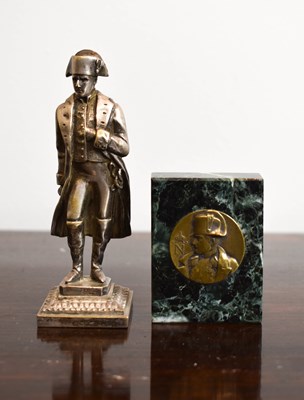 Lot 131 - A 19th century silver plated statuette of...