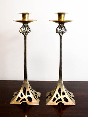 Lot 319 - A pair of early 20th century French Art...