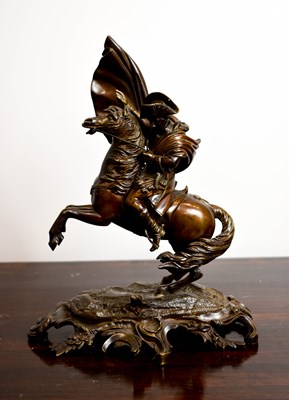 Lot 108 - A 19th century French bronze figure of...