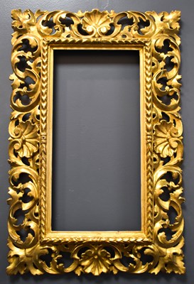 Lot 307 - An Italian early 19th century giltwood frame,...
