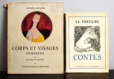 Lot 253 - La Fontaine, Contes, Editions de la Madeleine,...