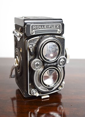 Lot 147 - A Rolleiflex Rollei Franke & Heidecke camera...