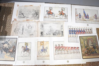 Lot 268 - A group of 19th century and later military...
