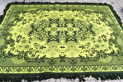 Lot 324 - A large Casa Pupo vintage rug, lime green...