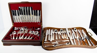 Lot 237 - A 19th century mahogany marquetry tray,...