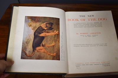 Lot 282 - The New Book of the Dog by Robert Leighton,...