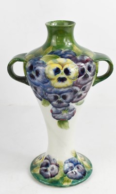 Lot 186 - A Moorcroft twin handled vase by William...