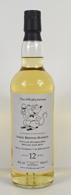 Lot 374 - A bottle of Whiskymouse "Uisge Beatha Runach"...