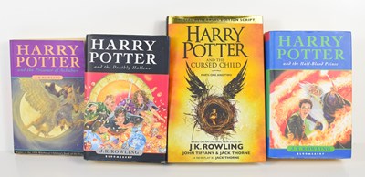 Lot 192 - A group of Harry Potter books by J.K Rowling...