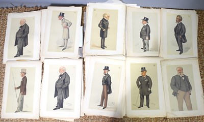 Lot 195 - A group of a hundred Vanity Fair prints to...