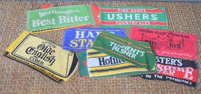 Lot 249 - A group of various bar towels to include...