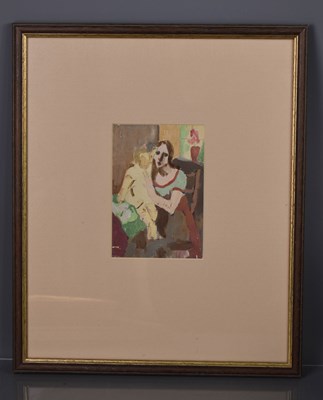 Lot 334 - A 20th century gouache on paper, depicting...