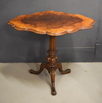 Lot 373 - A Victorian mahogany occasional table with a...