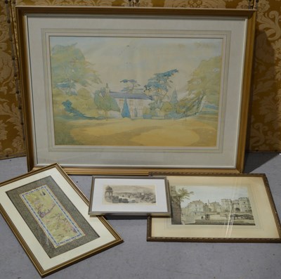 Lot 343 - David Clench [20th century]: watercolor...