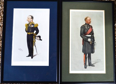 Lot 336 - Two Vanity fair spy prints "Irish Guards" and "...