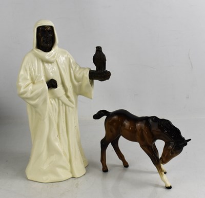 Lot 138 - A Beswick foal, together with a Minton figure '...