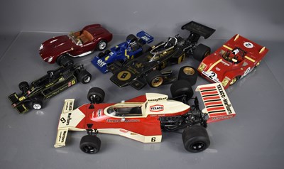 Lot 81 - A group of model cars to include two Ferrari...