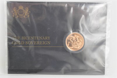 Lot 246 - A 2017 Bicentenary gold sovereign in original...