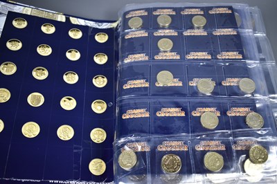 Lot 219 - An album of Change Checker commemorative coins...