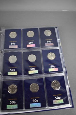 Lot 219 - An album of Change Checker commemorative coins...