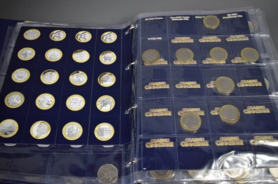Lot 219 - An album of Change Checker commemorative coins...