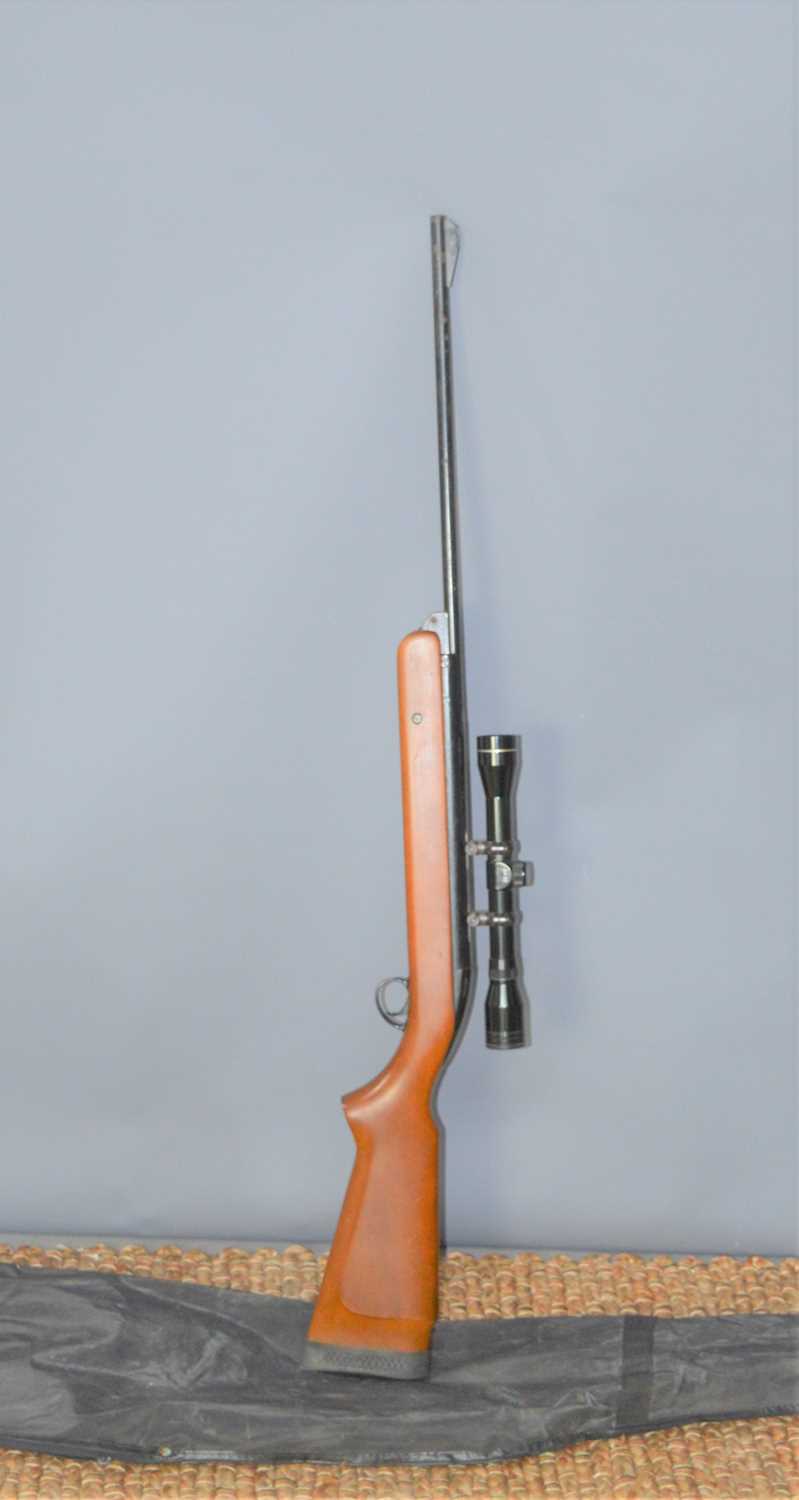 Lot 290 - A BSA Mercury air-rifle, with soft case.