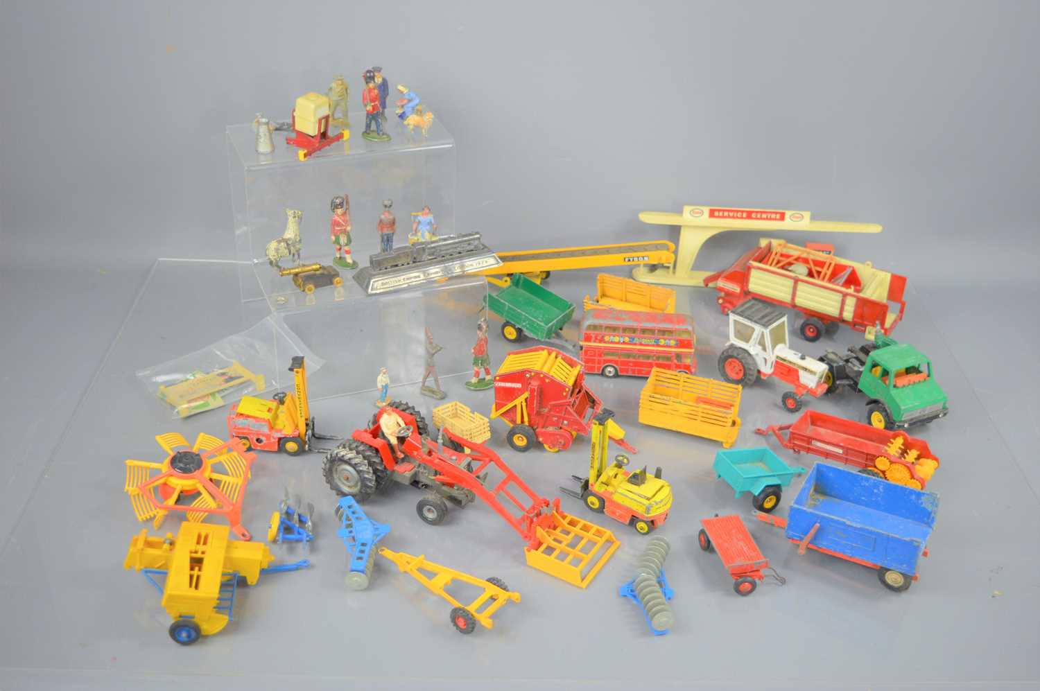 Lot 70 - A collection of Dinky, Corgi and Britains...