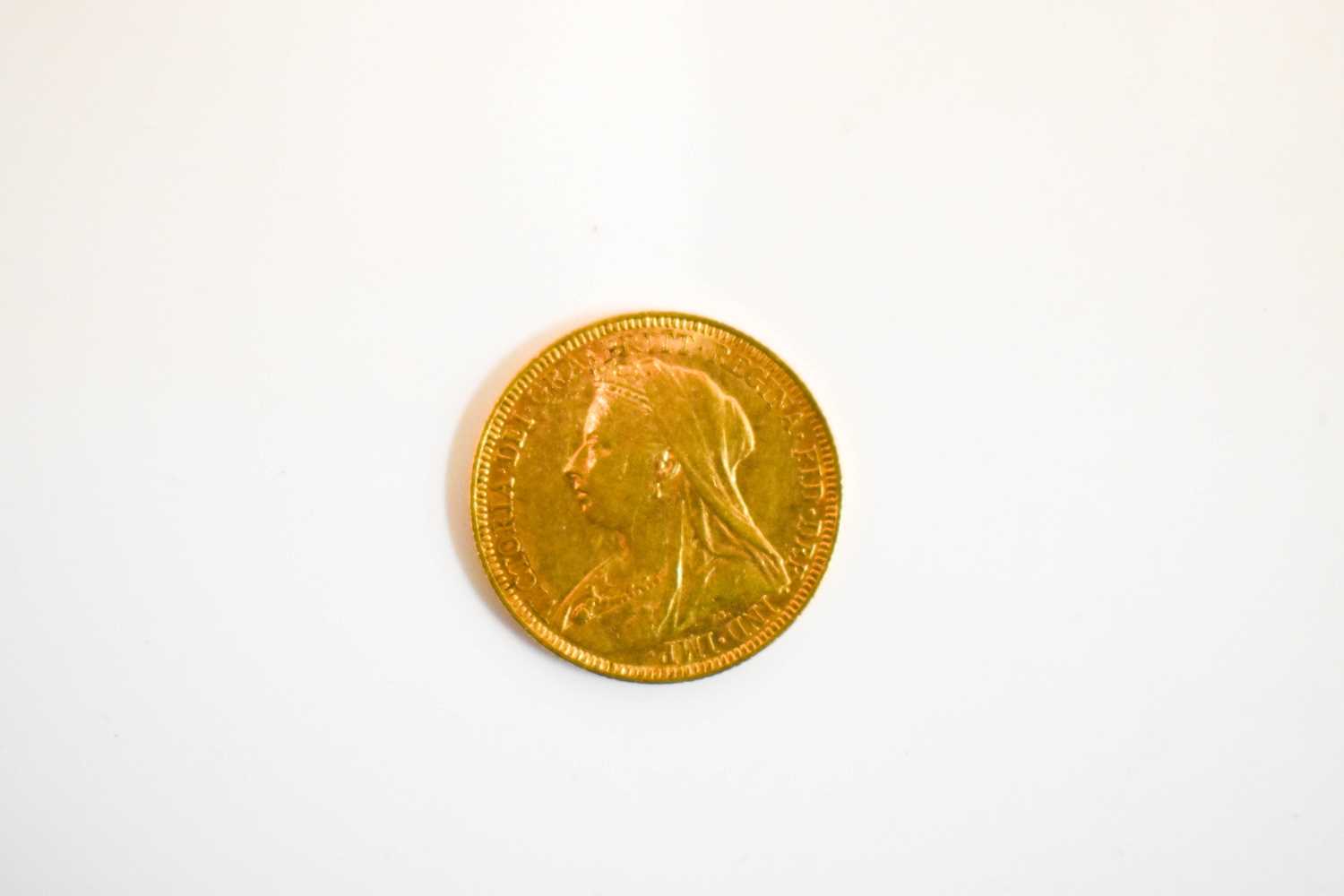 Lot 13 - A Queen Victoria full gold sovereign dated...