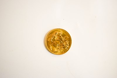 Lot 24 - A George V full gold sovereign dated 1912.