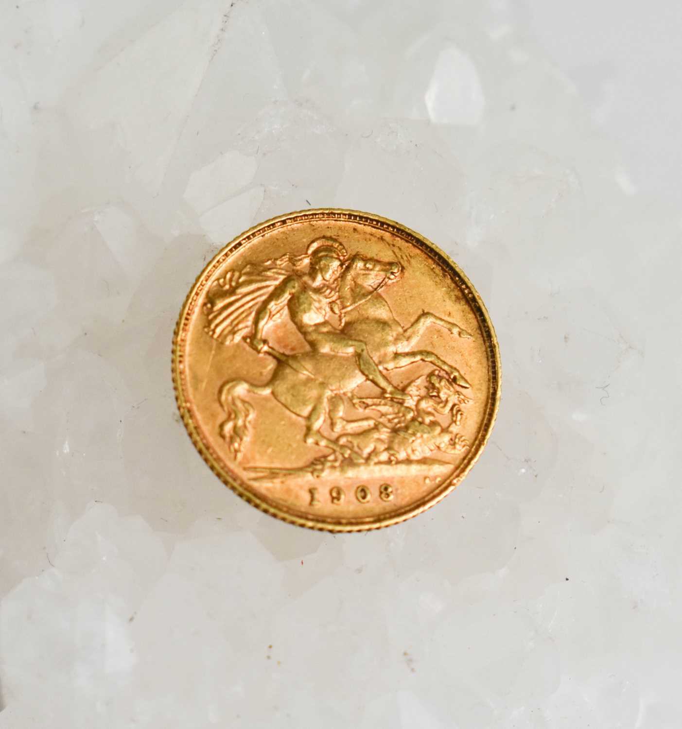 Lot 44 - An Edward VII full gold sovereign dated 1904...