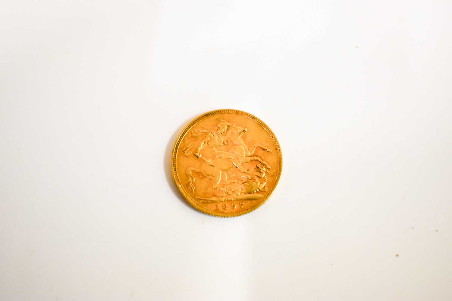 Lot 93 - A Victoria full gold sovereign dated 1897 and...