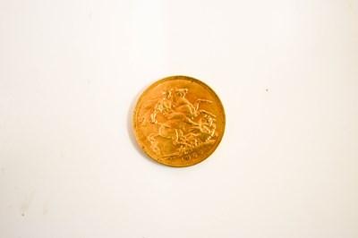 Lot 112 - An Edward VII full gold sovereign dated 1902...