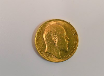 Lot 130 - A Edward VII full gold sovereign dated 1903...