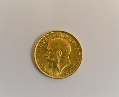 Lot 131 - A George V full gold sovereign dated 1912.