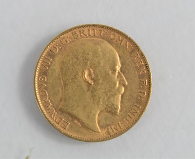 Lot 137 - An Edward VII gold half sovereign dated 1903.