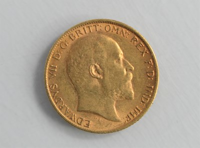 Lot 139 - An Edward VII gold half sovereign dated 1906.