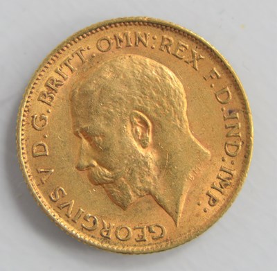 Lot 150 - A George V gold half sovereign dated 1912.