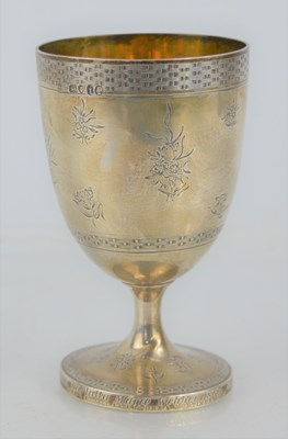 Lot 17A - A Hunt and Roskell, fine mid Victorian goblet,...