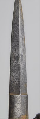 Lot 230 - A 19th century Masonic "Memento Mori" dagger...