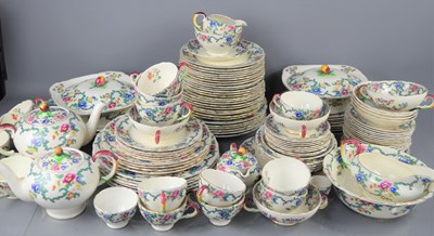 Lot 170 - A Royal Cauldon Victoria pattern dinner and...