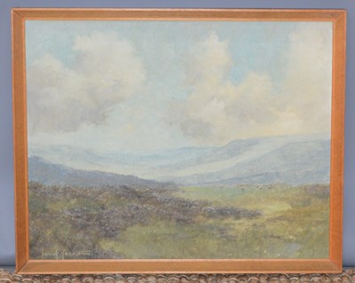 Lot 383 - Lewis Creighton (1918-1996): oil on board,...