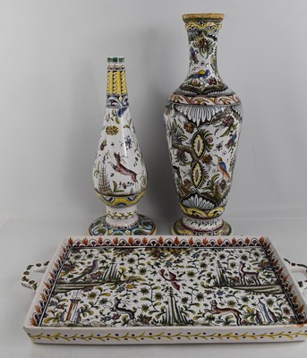 Lot 197 - Three pieces of Portuguese pottery, Berardos S....