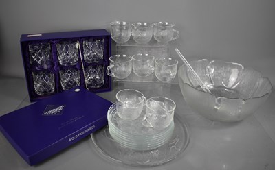 Lot 198 - An Edinburgh Crystal set of six tumblers in...