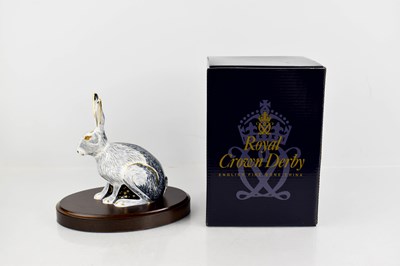 Lot 151 - A Royal Crown Derby Starlight Hare, an...