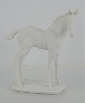 Lot 173 - A kaiser porcelain horse signed W. Gawantka...