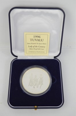 Lot 369 - A Tuvalu 1996 Queen Elizabeth The Queen Mother...