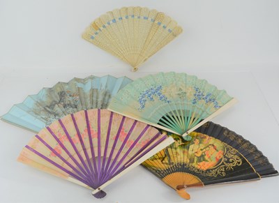 Lot 238 - A group of vintage fans to include a Sorrento...