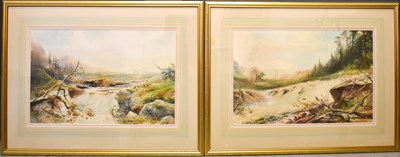 Lot 162 - A pair of watercolours by Royal Worcester...